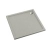 Schedline Brodzik akrylowy Sharper Cement Stone 90x90x4,5 cm, kwadratowy, Gwarancja 7 lat 3S.S1K-9090/CT/ST